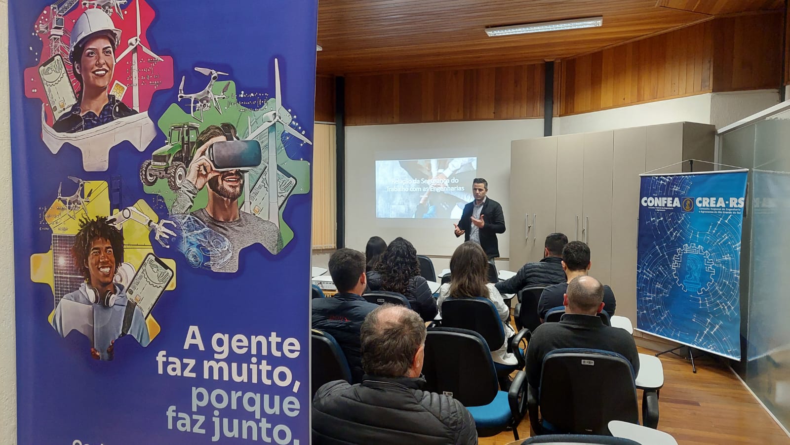 Inspetor-chefe de Vacaria, Eng. Mec. e Seg. Trab. Jonatas Araldi